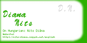 diana nits business card